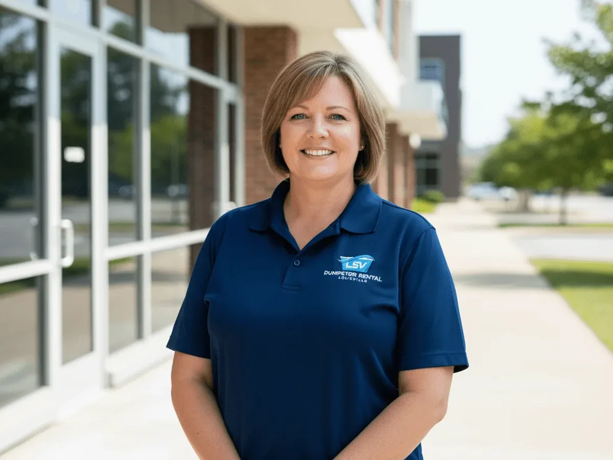 LSV Dumpster Rental Louisville office team member