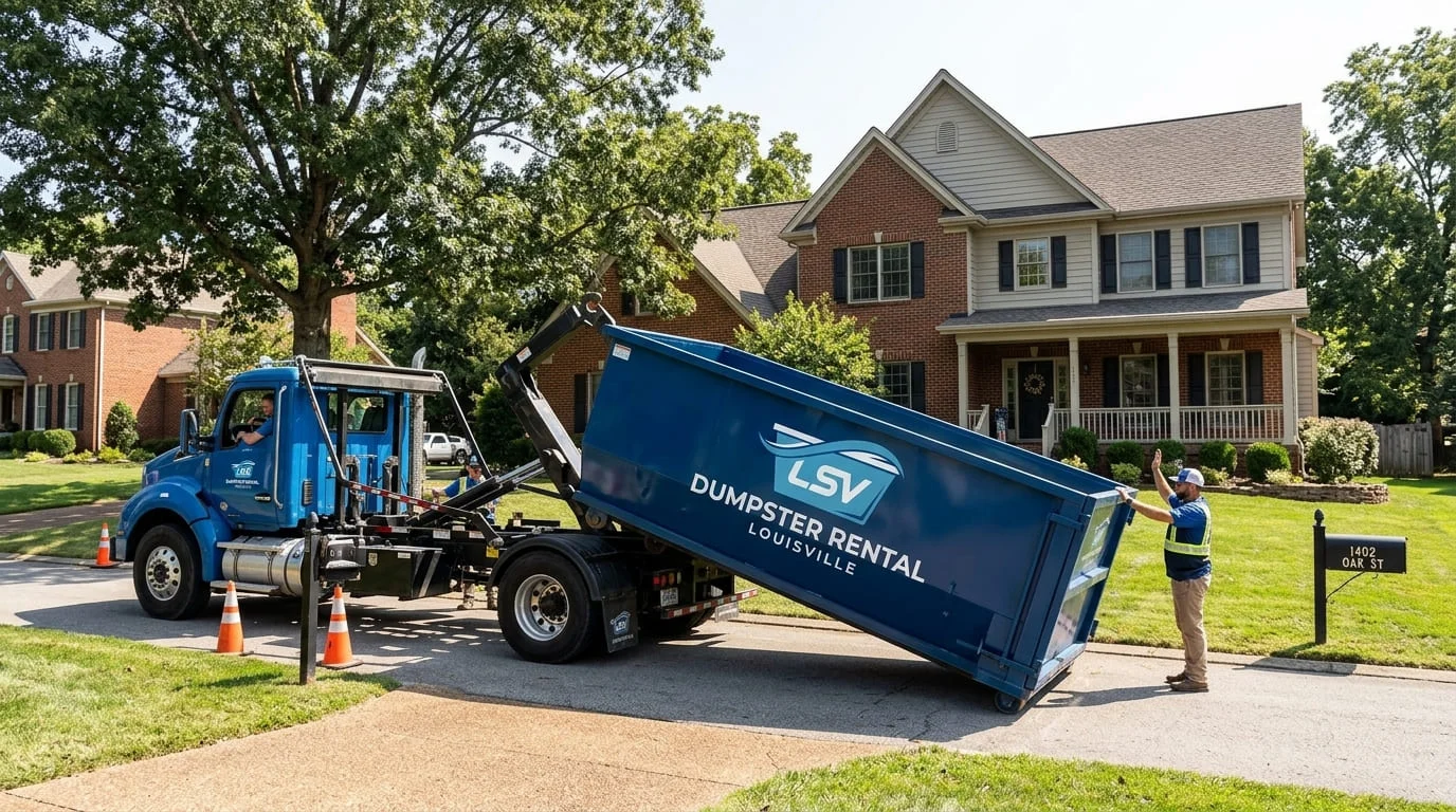 Residential Dumpster Rental Louisville KY-img